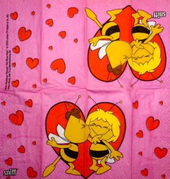 228 Bekannte Figuren - 3-lagig - ppd - Biene Maja 2003